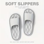 Simple Solid Color Slides, Casual Open Toe Soft Sole Shoes, Comfortable Indoor Home Bathroom Slides
