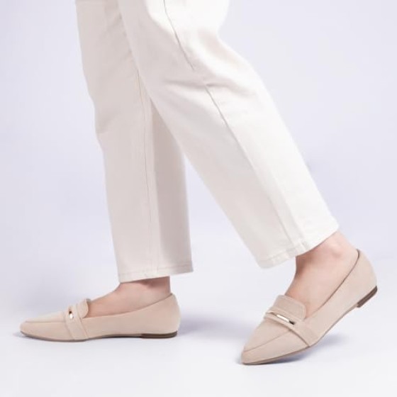 MUSSHOE Flats Shoes Women Pointed Toe Womens Flats Loafers