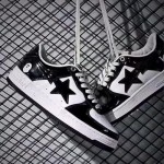 Fashion Sneakers for Men, Shark Lightning Star Graphic Sports Running Shoes for Women, Low Top Casual Sneakers for Daily Wear, Trending Skateboard Sneakers