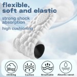 Cloud Like Soles for Men Women,Insoles for Men Women,Shoe Inserts Cuttable,Anti Fatigue,Shock Absorption,Foot Pain Relief (Black:Men: 8-8.5/Women: 9-9.5)