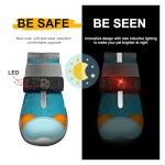 Generic 4pcs Dog Shoes Light Up Dog Shoes,Anti Slip and Wear-Resistant Mesh Shoes, Suitable for Small, Medium and Large Dogs(2)