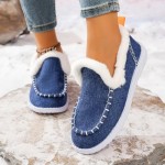 Fashion SneakersWomen's Fashion Snow Sneakers Comfortable Warm Flat Sport Shoes