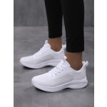 Womens Lace-up Walking Shoes Comfortable Non Slip Running Sneakers Breathable Athletic Workout Shoes Sneakers