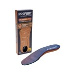 PROFOOT Plantar Pro Shoe Insoles for Men & Women – High Arch Support Inserts with Shock-Absorbing Heel, Energy-Return Cushioning, Antishock Comfort - M