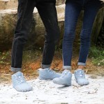 Winter Barefoot Boots Women Men Hiking Shoes, Waterproof Warm Fur Lined Zero Drop Boots Non-Slip Wide Toe Box Comfortable Hike Barefoot Shoes Walking Outdoor Footwear